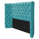 Ver imagem 2 de Kit Cabeceira e Calçadeira Baú Casal Everest P02 140 cm para cama Box Suede - Doce Sonho Móveis KIT