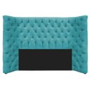 Ver imagem 4 de Kit Cabeceira e Calçadeira Baú Casal Everest P02 140 cm para cama Box Suede - Doce Sonho Móveis KIT
