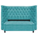 Ver imagem 1 de Kit Cabeceira e Calçadeira Baú Casal Everest P02 140 cm para cama Box Suede - Doce Sonho Móveis KIT