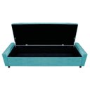 Ver imagem 5 de Kit Cabeceira e Calçadeira Baú Casal Everest P02 140 cm para cama Box Suede - Doce Sonho Móveis KIT