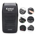 Ver imagem 3 de Barbeador Elétrico Shaver sem Fio Kemei 2 Lâminas Km-1102