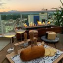 Ver imagem 5 de Lareira Ecológica em Madeira com Pedras Brancas - Fuji