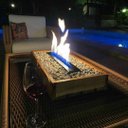 Ver imagem 4 de Lareira Ecológica em Madeira com Pedras Brancas - Fuji