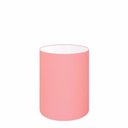 Ver imagem 1 de Cúpula Abajur e Luminária em Tecido Cilíndrica Vivare Cp-8002 Ø13x30cm - Bocal Europeu - Rosa Bebê