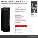 Ver imagem 5 de Visa Cooler Refrigerador Multiuso Expositor Vertical 296l Vb28rh All Black 127v - Metalfrio 127v