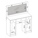 Ver imagem 7 de Penteadeira para Quarto Carisma 2 Portas 3 Gavetas com Espelho Branco Demóbile