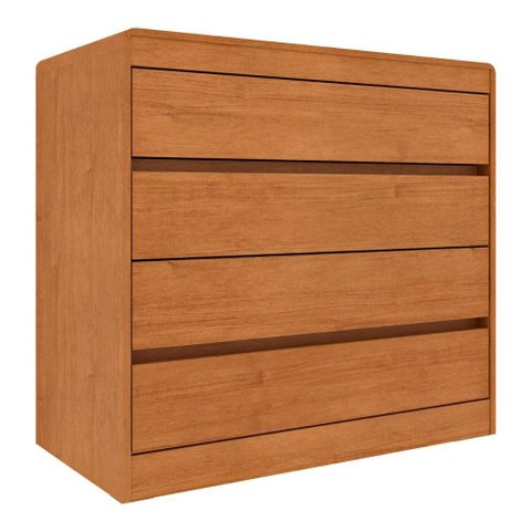 Cômoda com 4 Gavetas 91cm Multimóveis CR35475 Cinamomo