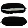 Travesseiro Pescoço Almofada Viagem Travel Pillow Plush Nap Preto - 3