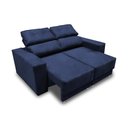 Ver imagem 3 de Sofá Retratil e Reclinavel 3 Lugares Roma Suede