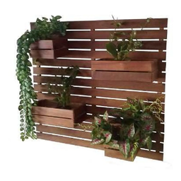 Jardim Vertical/horta Vertical / Floreira com 4 Cachepôs - 1