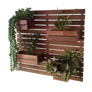 Jardim Vertical/horta Vertical / Floreira Com 4 Cachepôs