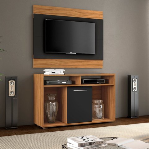 Rack com Painel para TV até 43 Polegadas 106CMX153CM Show Marrom
