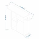 Ver imagem 6 de Tábua de Passar com Organizador Multiuso Florence 