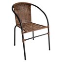 Ver imagem 1 de Cadeira para Área Externa Happy Hour de Aço e Fibra Sintética Acesse Móveis