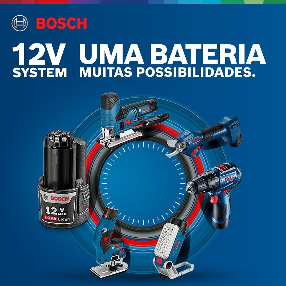 Parafusadeira Angular Bosch GWB 12V-10 Sem baterias e carregador - 7