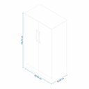 Ver imagem 3 de Sapateira 2 Portas Alaska Notável Móveis