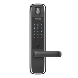 Fechadura Digital Embutir Porta Madeira FR331 Intelbras - 1