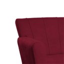 Ver imagem 6 de Poltrona Base Giratória de Madeira Lauren Maranata Estofados