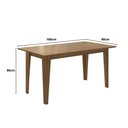Ver imagem 3 de Mesa de Jantar Liz 6 Lugares com Cadeira Linea