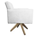 Ver imagem 5 de Poltrona Base Giratória de Madeira Lauren Maranata Estofados