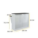 Ver imagem 6 de Bancada Balcão Prateleira/divisor de Ambientes Multimóveis