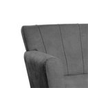 Ver imagem 6 de Poltrona Base Giratória de Madeira Lauren Maranata Estofados