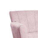 Ver imagem 6 de Poltrona Base Giratória de Madeira Lauren Maranata Estofados