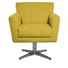 Poltrona Base Giratória de Metal Lauren Maranata Esfofados - 2