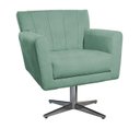 Ver imagem 4 de Poltrona Base Giratória de Metal Lauren Maranata Esfofados