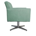 Ver imagem 5 de Poltrona Base Giratória de Metal Lauren Maranata Esfofados
