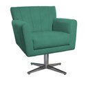 Ver imagem 4 de Poltrona Base Giratória de Metal Lauren Maranata Esfofados