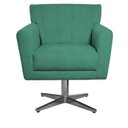 Ver imagem 2 de Poltrona Base Giratória de Metal Lauren Maranata Esfofados