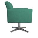 Ver imagem 5 de Poltrona Base Giratória de Metal Lauren Maranata Esfofados