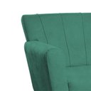 Ver imagem 6 de Poltrona Base Giratória de Metal Lauren Maranata Esfofados