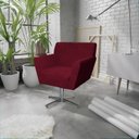 Ver imagem 1 de Poltrona Base Giratória de Metal Lauren Maranata Esfofados