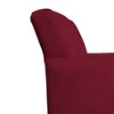 Ver imagem 7 de Poltrona Base Giratória de Metal Lauren Maranata Esfofados