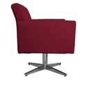 Ver imagem 5 de Poltrona Base Giratória de Metal Lauren Maranata Esfofados