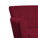 Ver imagem 6 de Poltrona Base Giratória de Metal Lauren Maranata Esfofados