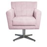 Poltrona Base Giratória de Metal Lauren Maranata Esfofados - 2
