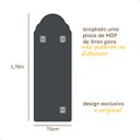 Ver imagem 6 de Espelho do Pinterest Moderno Grande 70x170cm - Mod. Marrocos Preto