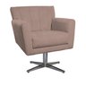 Poltrona Base Giratória de Metal Lauren Maranata Esfofados - 4