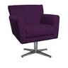 Poltrona Base Giratória de Metal Lauren Maranata Esfofados - 4