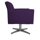 Ver imagem 5 de Poltrona Base Giratória de Metal Lauren Maranata Esfofados