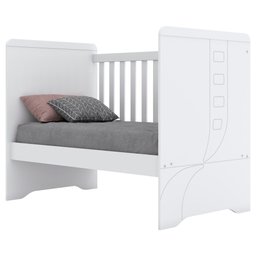 Berço Mini Cama Henn Pão de Mel Branco I11-10 - 5