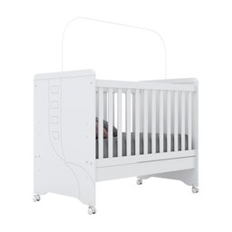 Berço Mini Cama Henn Pão de Mel Branco I11-10 - 1