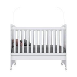 Berço Mini Cama Henn Pão de Mel Branco I11-10 - 7
