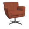 Poltrona Base Giratória de Metal Lauren Maranata Esfofados - 4