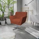 Ver imagem 1 de Poltrona Base Giratória de Metal Lauren Maranata Esfofados