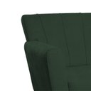 Ver imagem 6 de Poltrona Base Giratória de Metal Lauren Maranata Esfofados