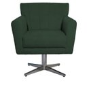 Ver imagem 2 de Poltrona Base Giratória de Metal Lauren Maranata Esfofados